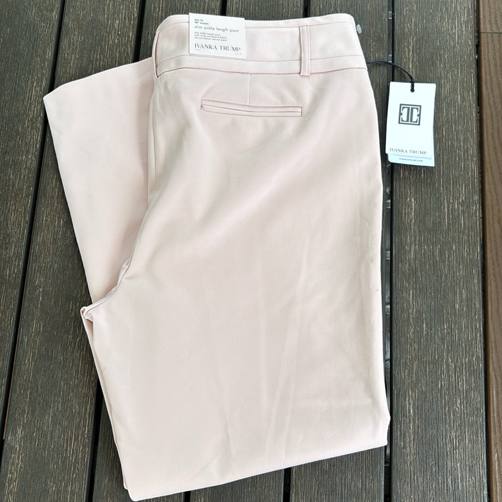 Ivanka Trump Slim Ankle Pants - Nwt